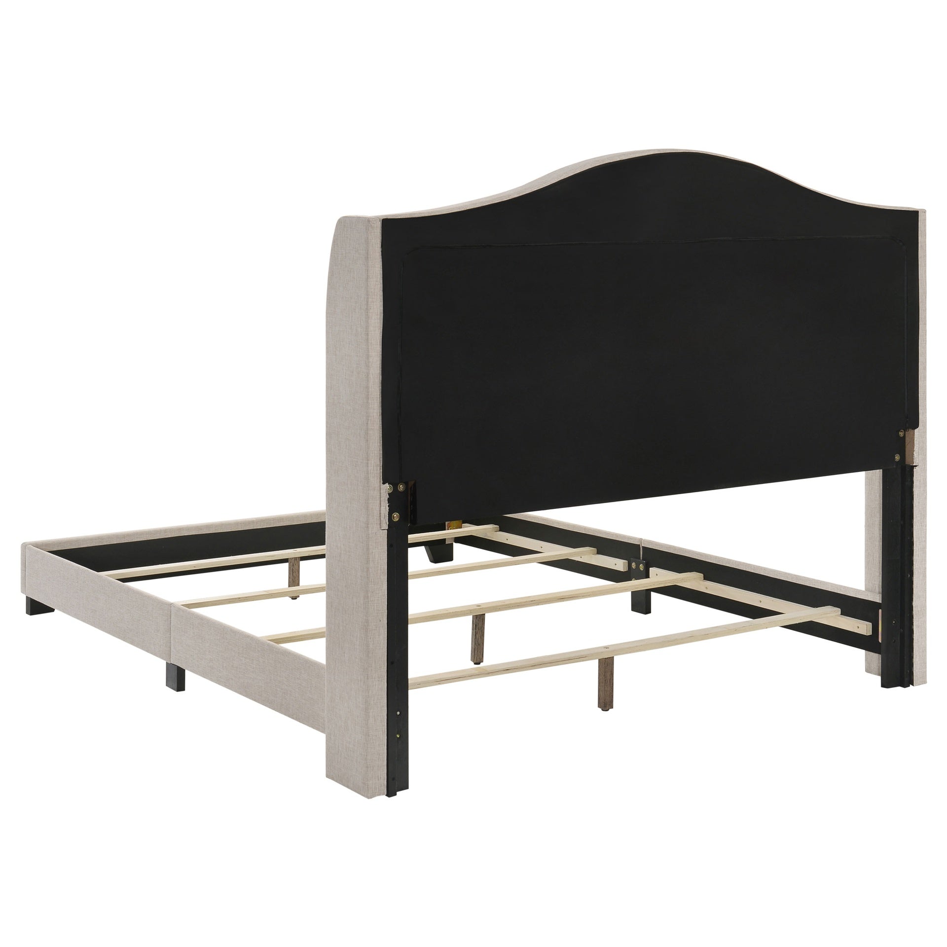 Maassluis Beige Upholstered Eastern King Bed