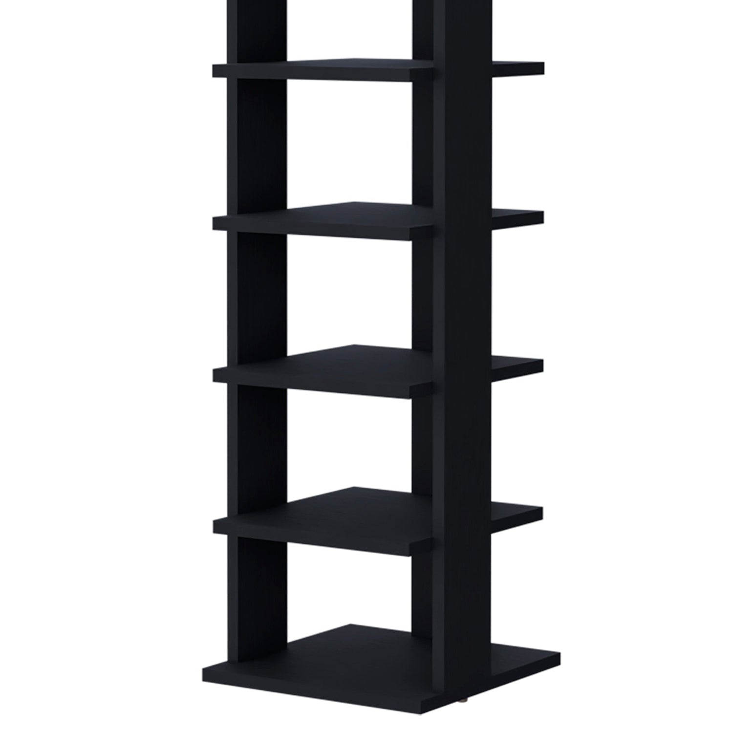 Wenge 7-Tier Tall Vertical Shoe Rack
