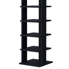 Wenge 7-Tier Tall Vertical Shoe Rack