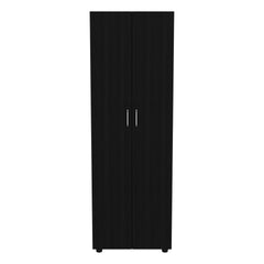 2-Shelf Rectangle Armoire  Wenge