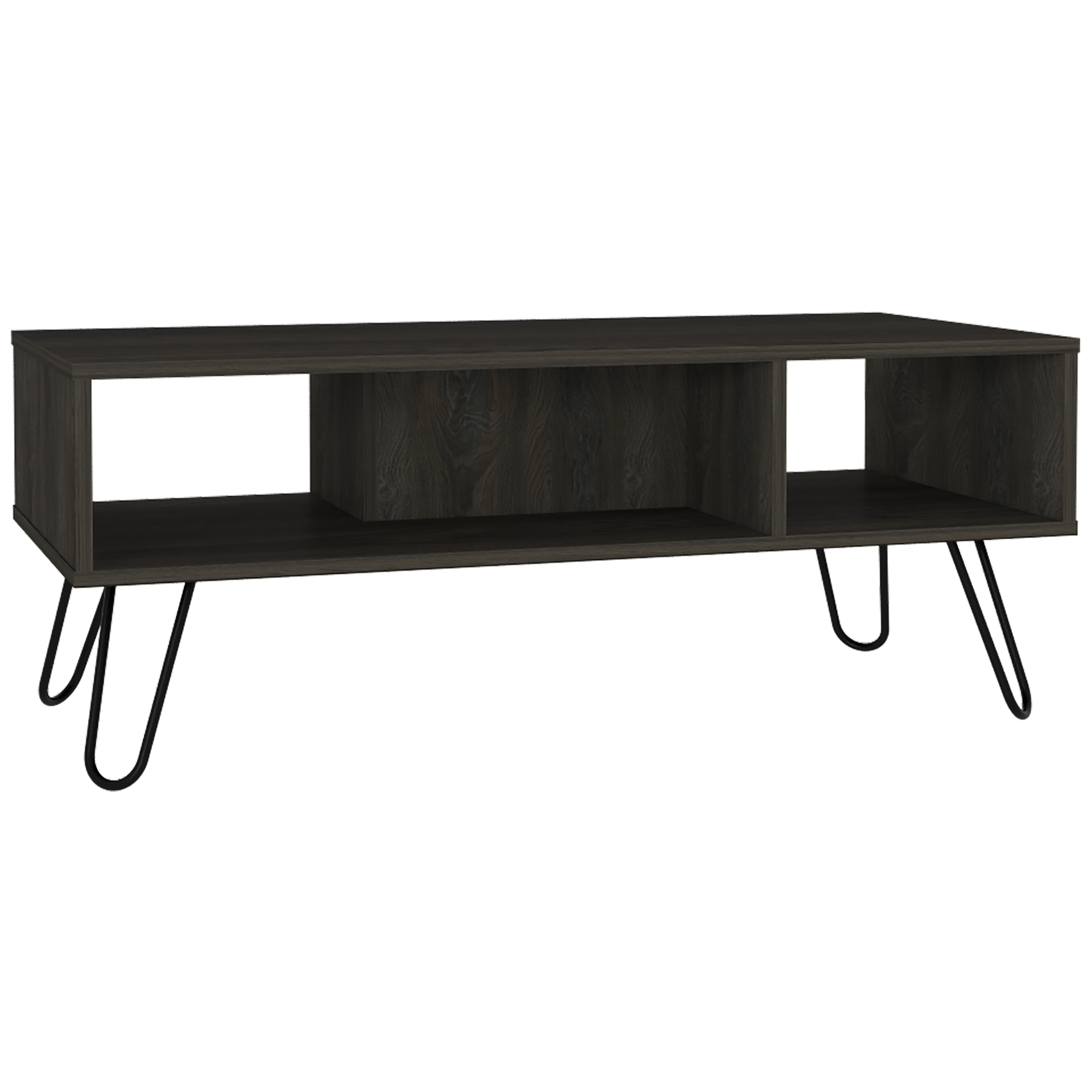 Wenge and Espresso 2 Piece Living Room Set