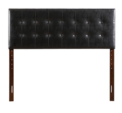 Stylish Black Upholstered Headboard For Bedrooms