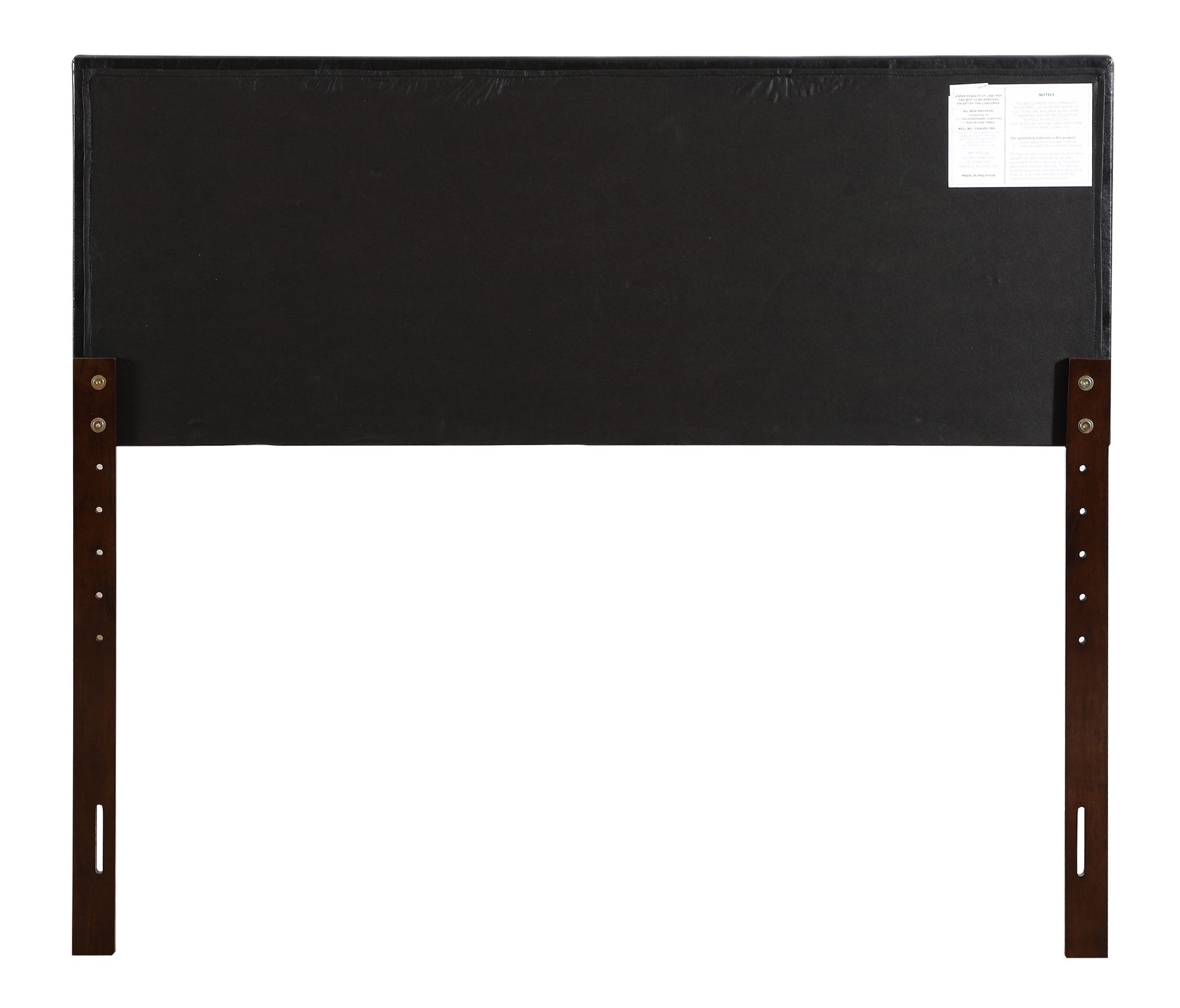 Stylish Black Upholstered Headboard For Bedrooms