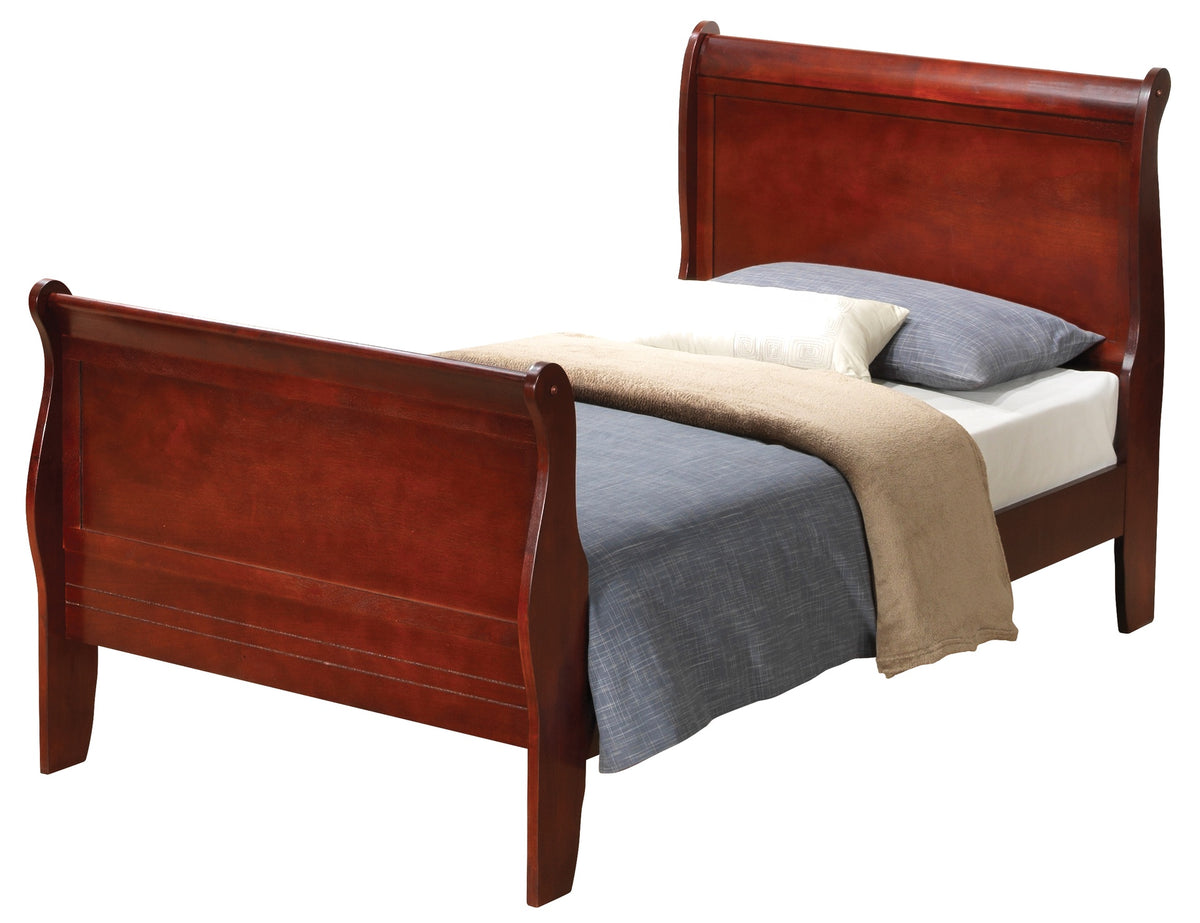 Charming Traditional Cherry Bed