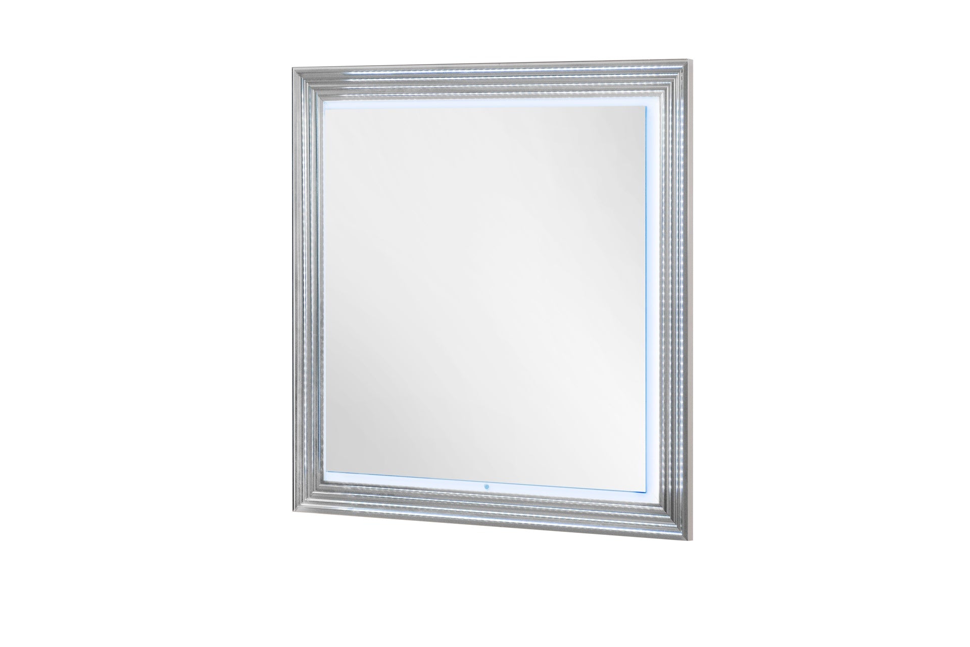 MOON WHITE MARBLE MIRROR WITH LED