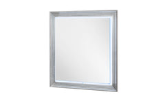 MOON WHITE MARBLE MIRROR WITH LED