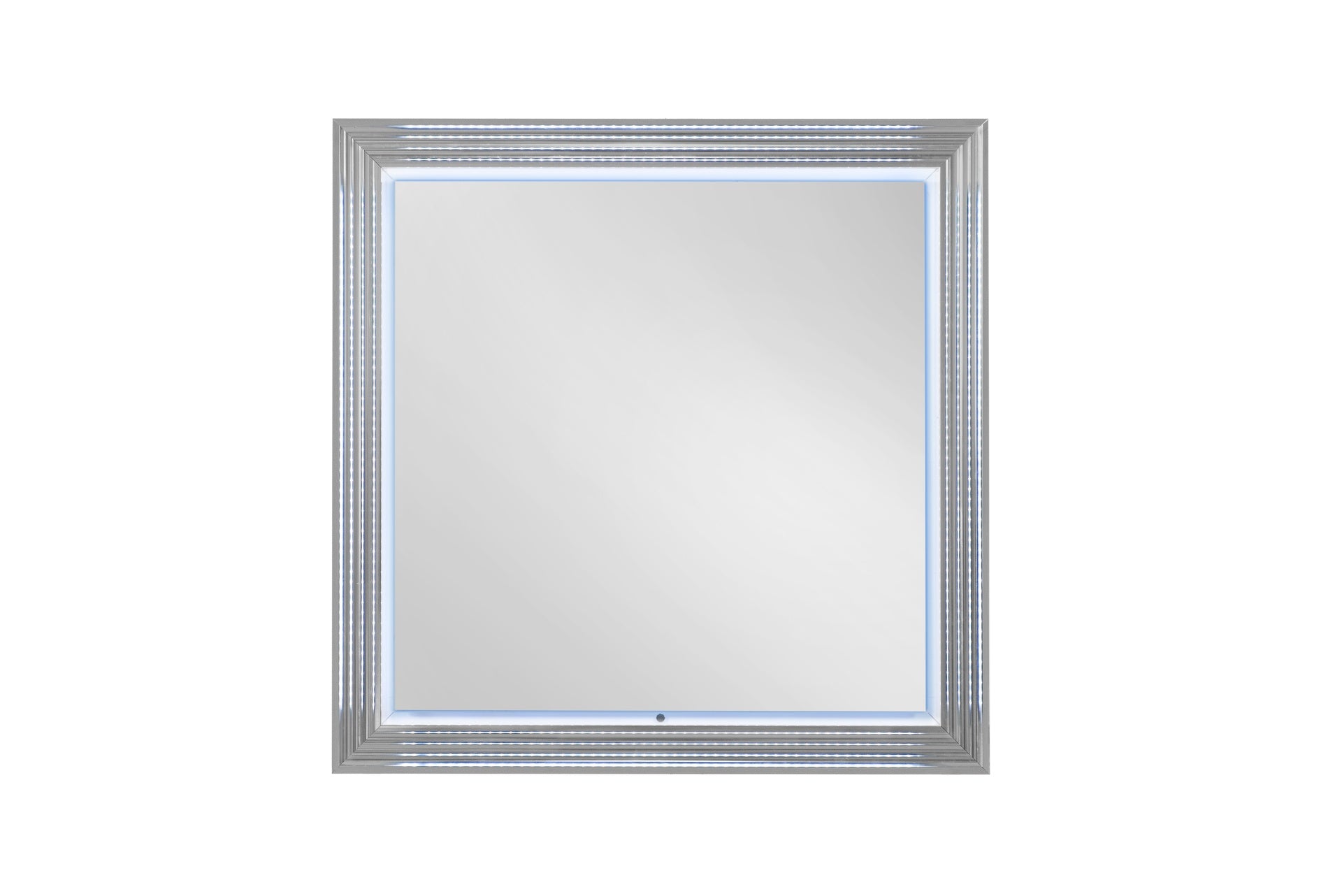 MOON WHITE MARBLE MIRROR WITH LED