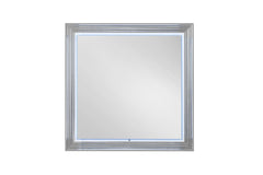 MOON WHITE MARBLE MIRROR WITH LED