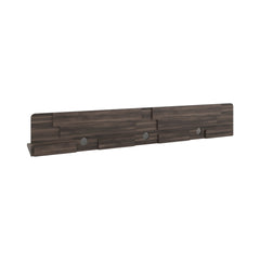 Stained Walnut TV Stand with Open Storage