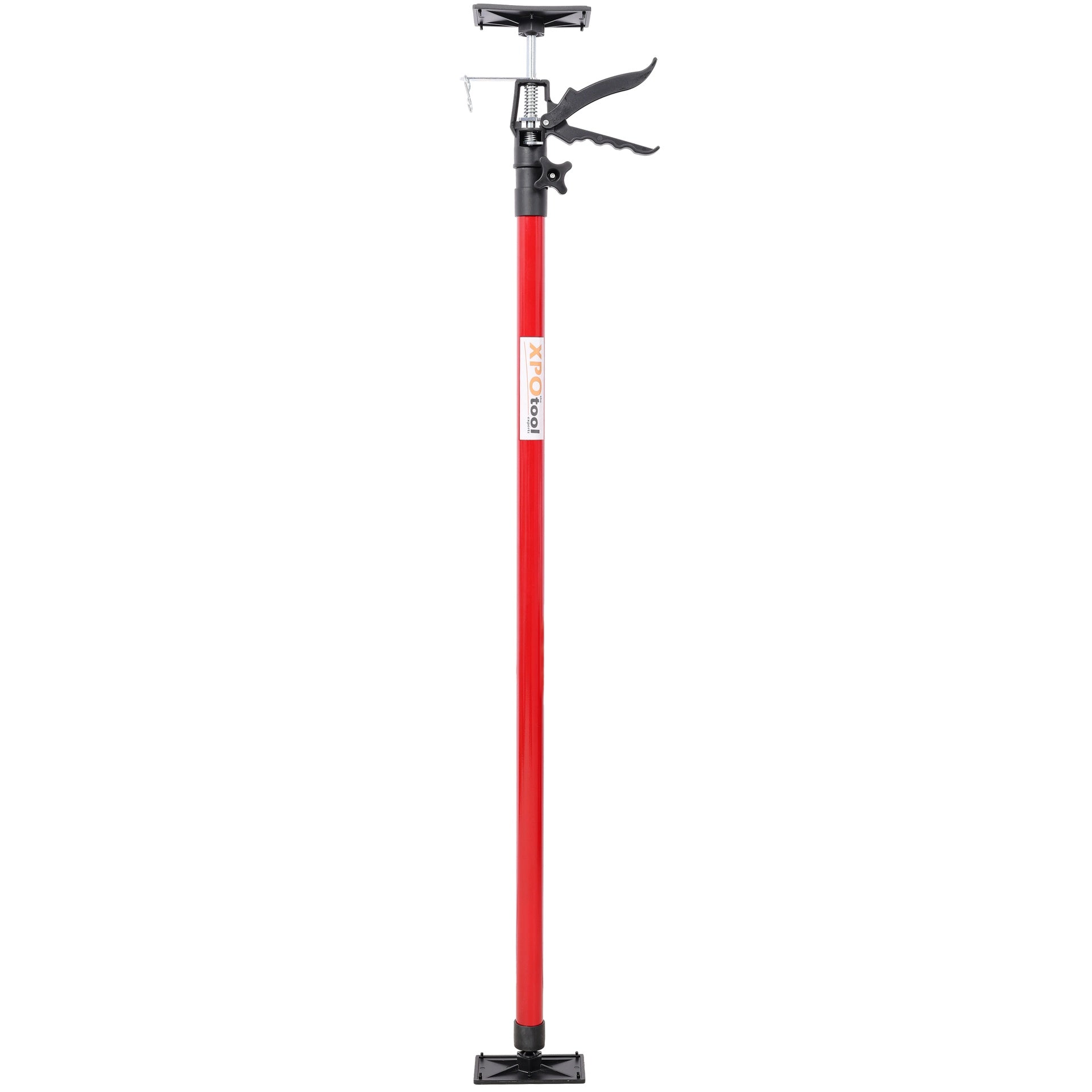 4 Pack Adjustable Support Pole,Steel 3rd Hand Support System,Support Rod for Jacks Cargo Bars Drywalls,Cabinet Jacks for Installing Cabinets,Extends from 45 to 114 Inch ,with carry bag