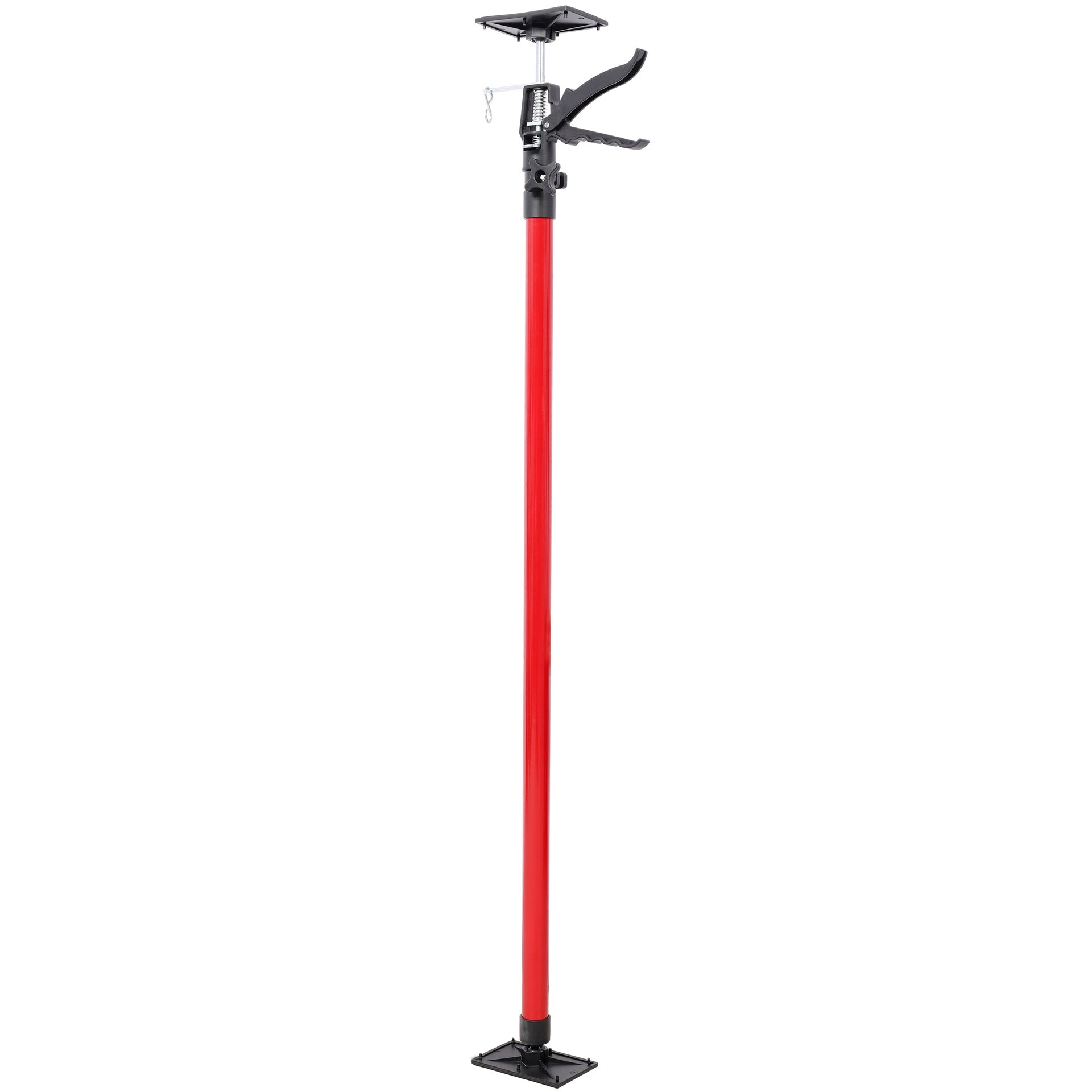 4 Pack Adjustable Support Pole,Steel 3rd Hand Support System,Support Rod for Jacks Cargo Bars Drywalls,Cabinet Jacks for Installing Cabinets,Extends from 45 to 114 Inch ,with carry bag