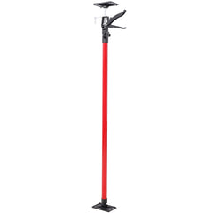 4 Pack Adjustable Support Pole,Steel 3rd Hand Support System,Support Rod for Jacks Cargo Bars Drywalls,Cabinet Jacks for Installing Cabinets,Extends from 45 to 114 Inch ,with carry bag