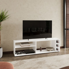 Tv Stand, 6 Shelves, 60" TV Capacity