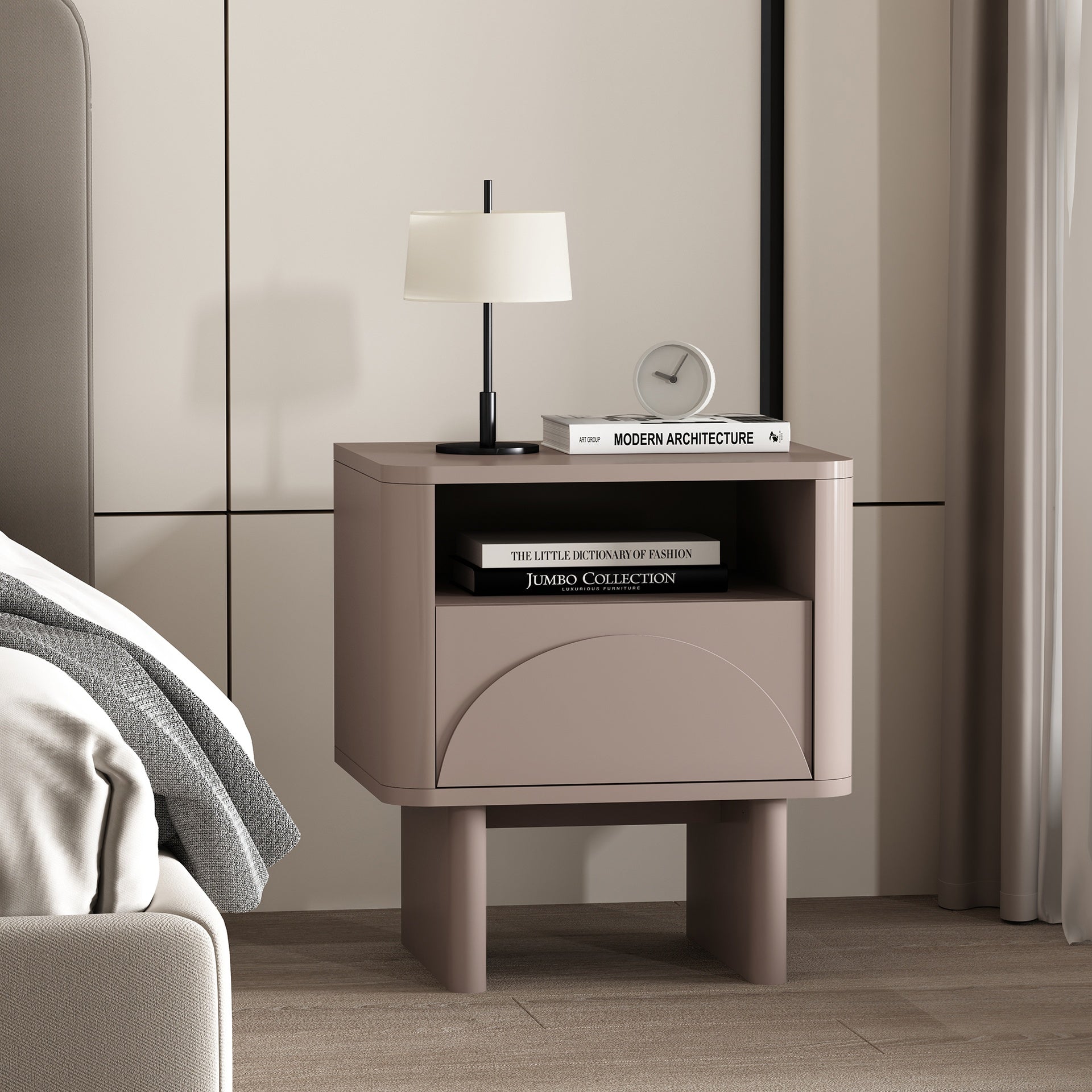Nightstand in Mocha