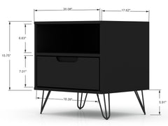 Nightstand in Black