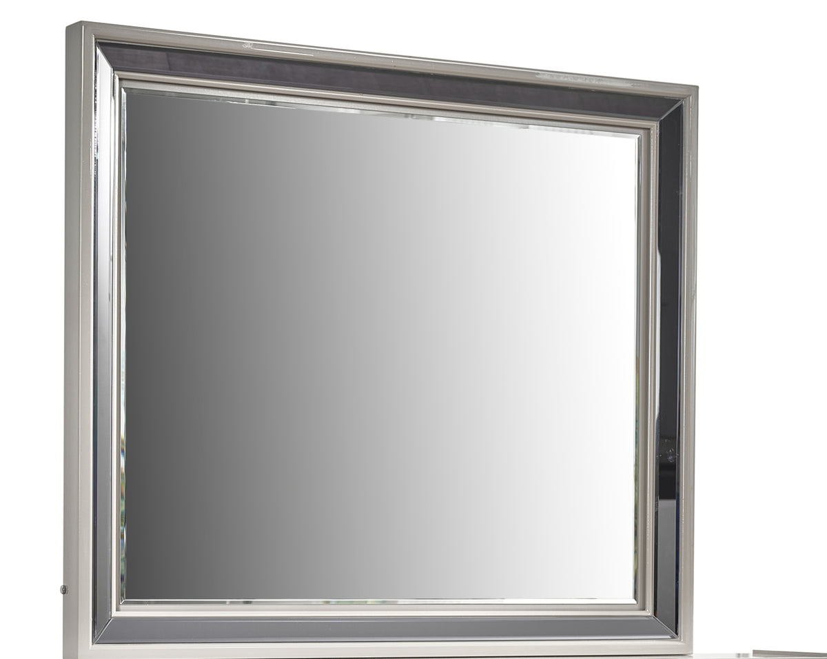 Lavita Modern & Contemporary Style Mirror Made with Wood and Gold Accents in Black & Gold. (INCLUDES MIRROR ONLY)      same asG150109277  (NJ inventory)