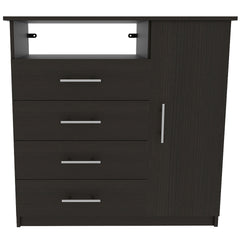 Carolina Four Drawer Dresser Single Door