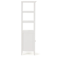 Acadian - Bath Storage Tower - Pure White