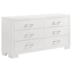 Polk Snow White 6-drawer Dresser