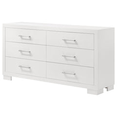 Polk Snow White 6-drawer Dresser