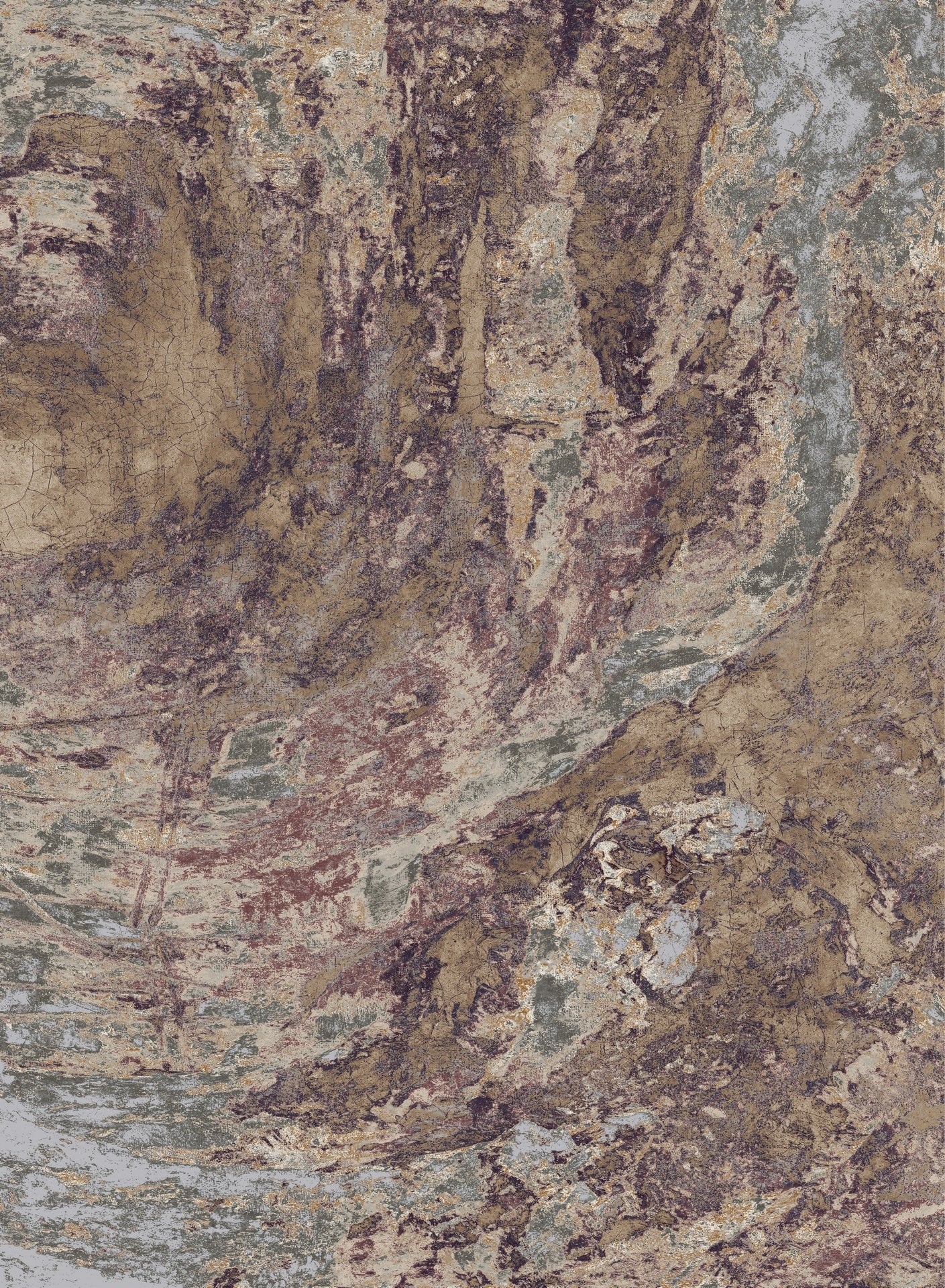 Artistic GC_TRE8011 Rust 7 ft. 10 in. x 10 ft. 6 in. Area Rug