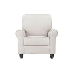 Elvin Beige Fabric Rocking Chair