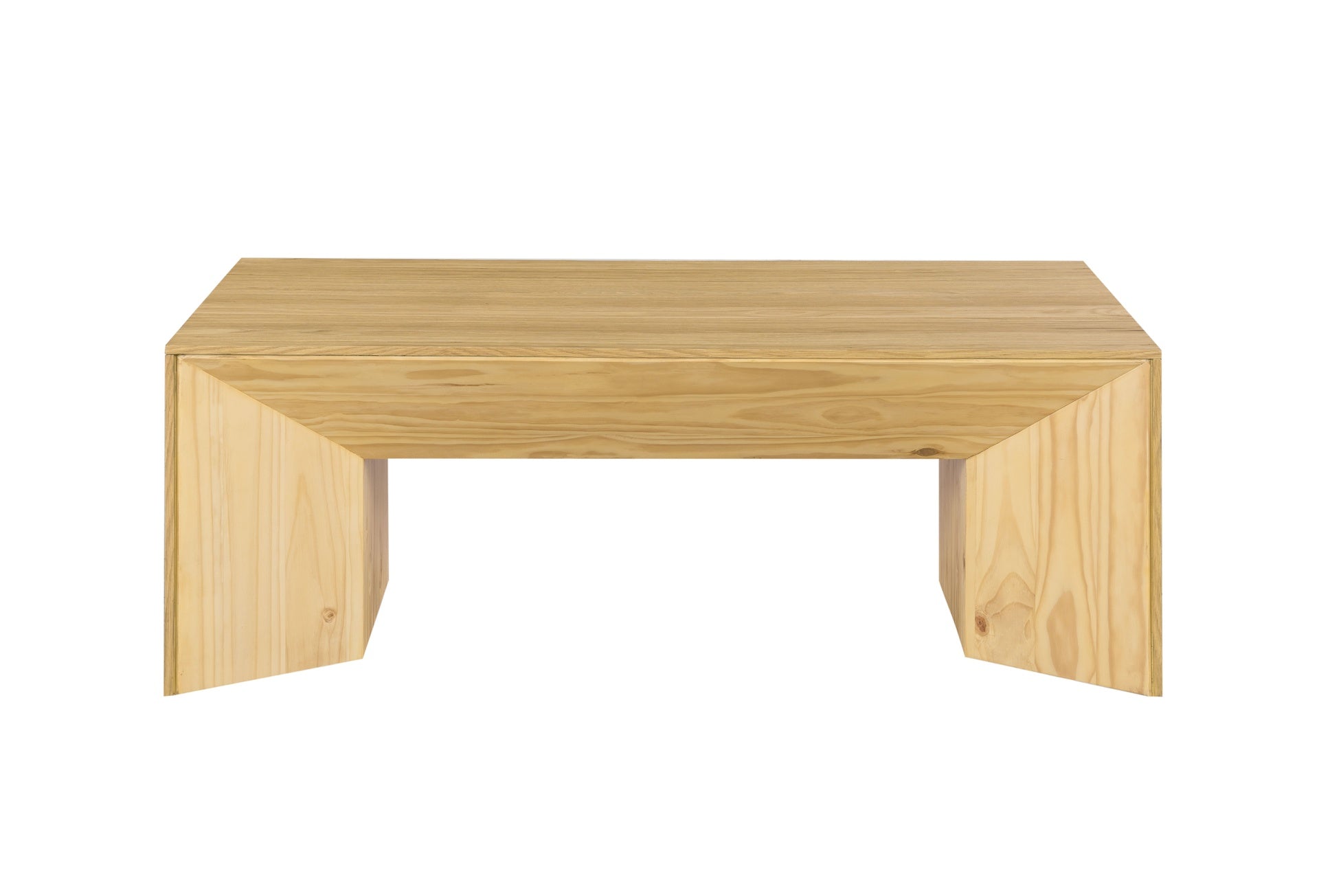 Harold Natural Oak Finish Coffee Table