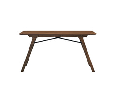Kaela Walnut Finish Dining Table