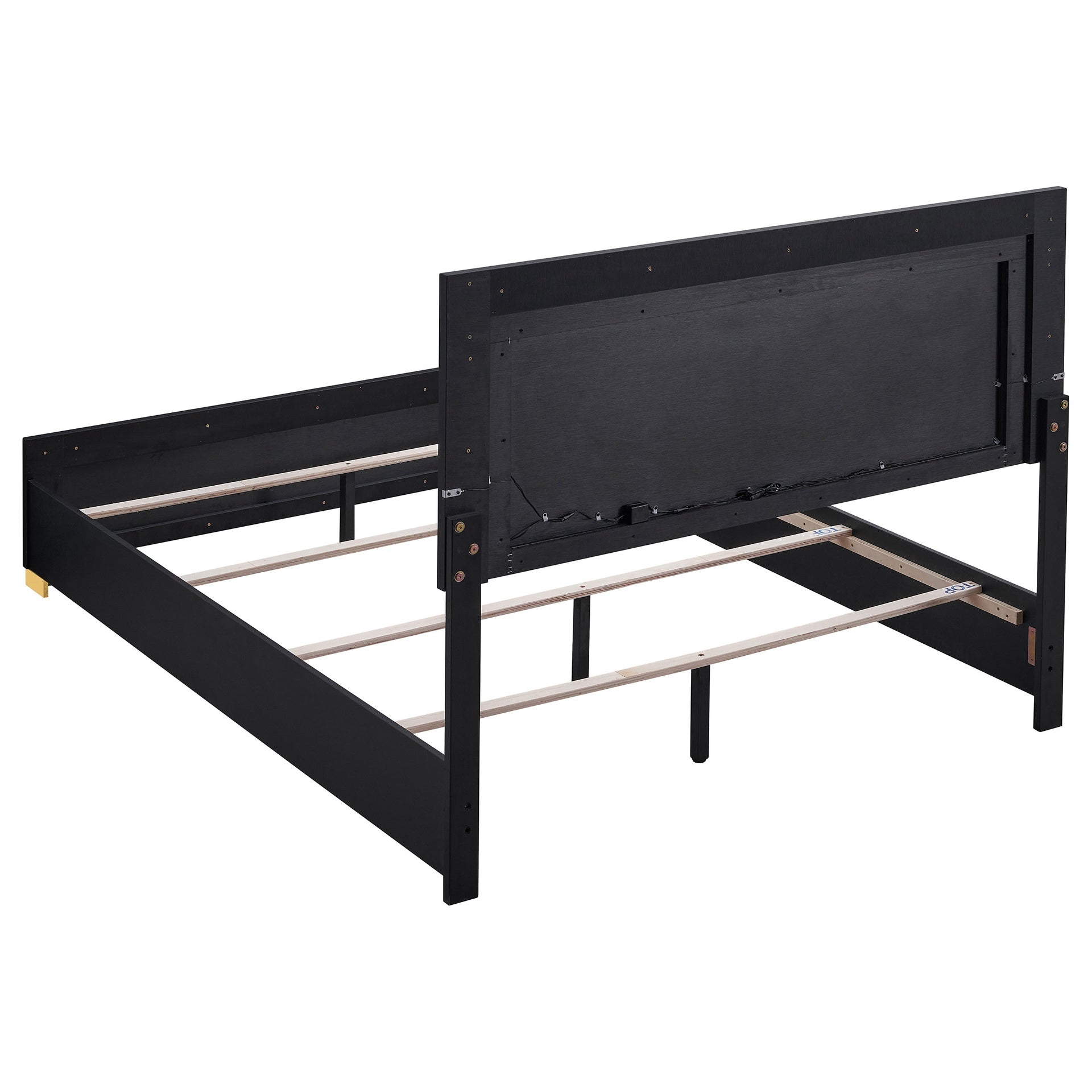 Medici Black 4-piece LED Twin Bedroom Set