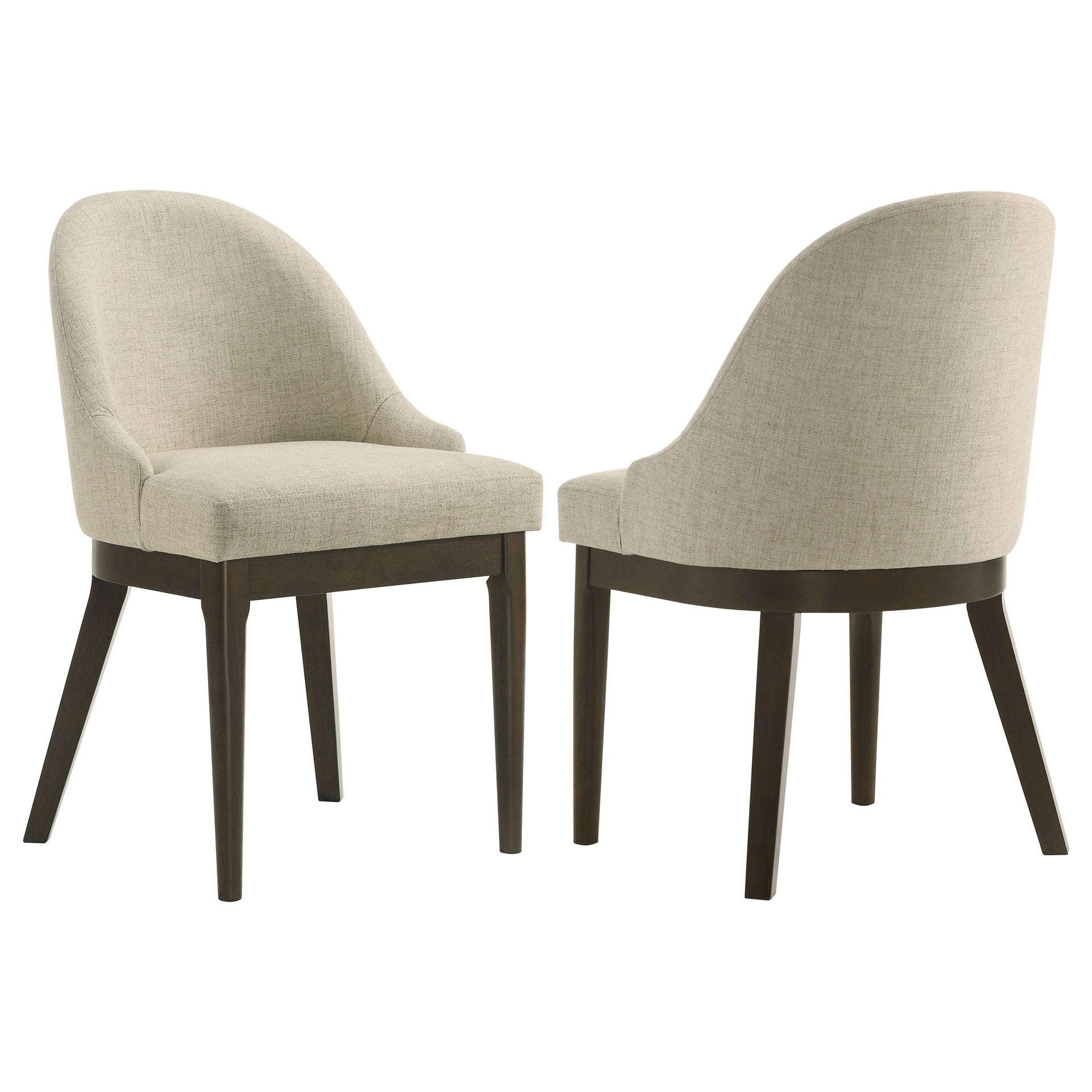 Blakely Beige Upholstered Dining Side Chair (2 of Set)