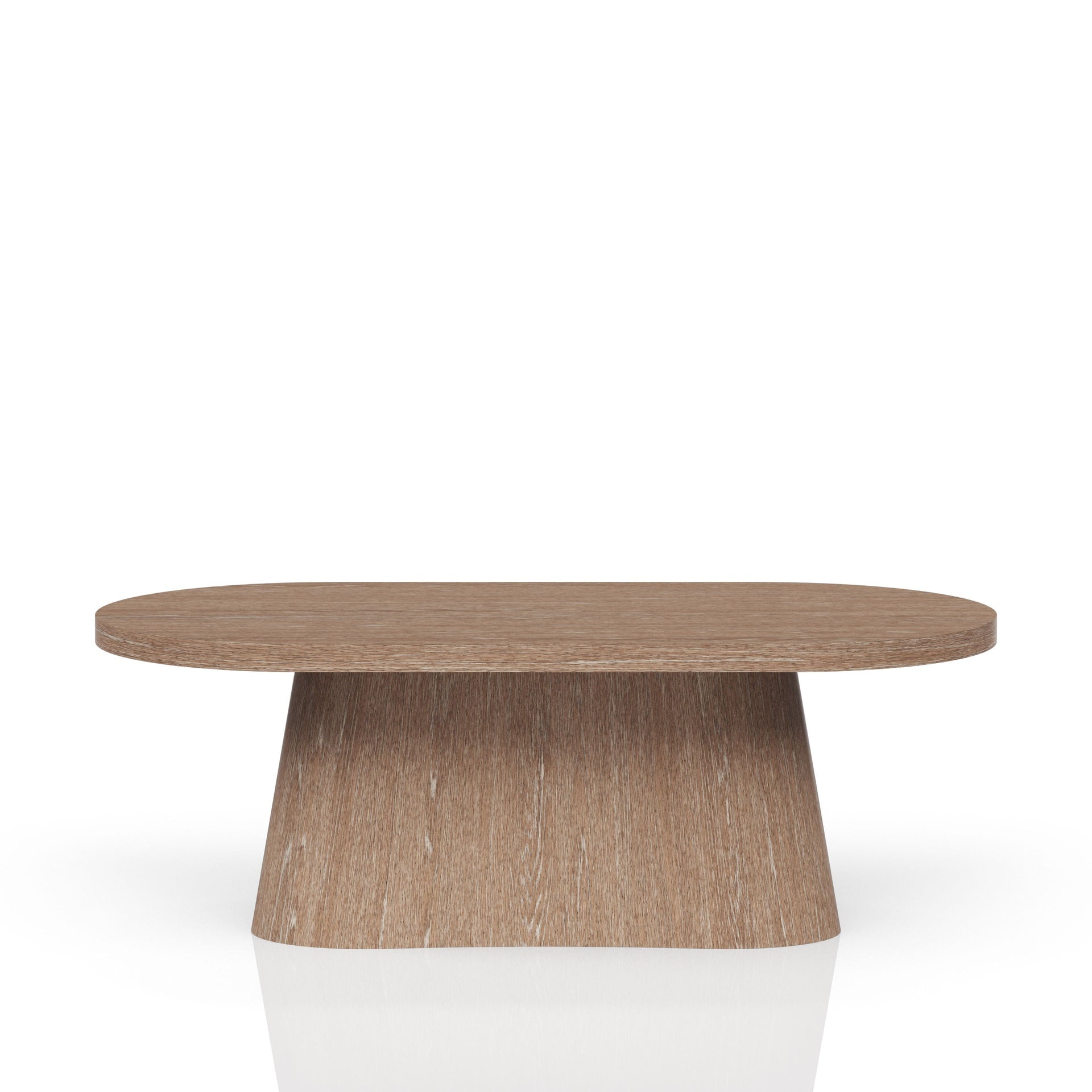 Oval Dining Table in Cocoa Finish