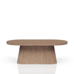 Oval Dining Table in Cocoa Finish