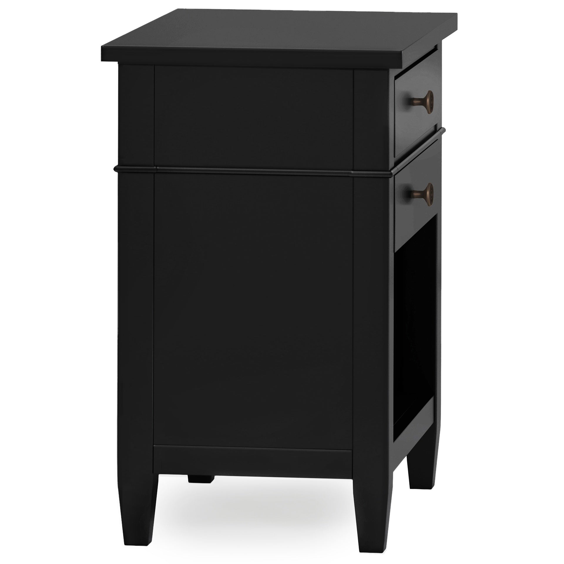 Carlton - Bedside Table - Black