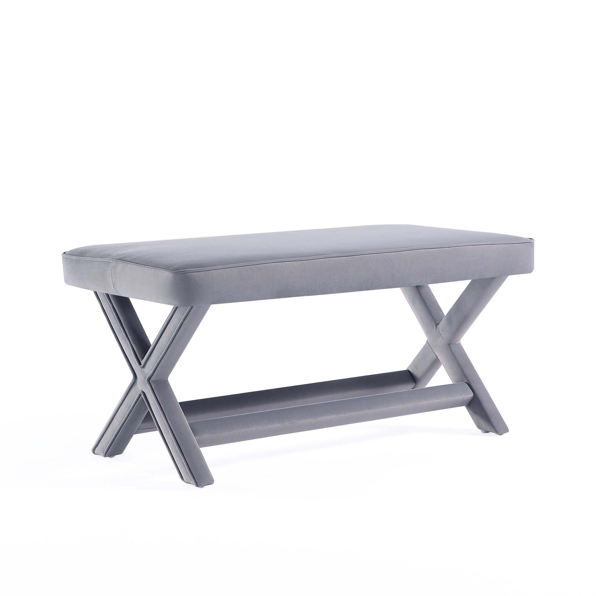 Accent Bench in Gray