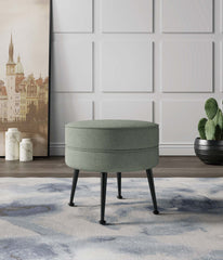 Accent Ottoman in Sage Green