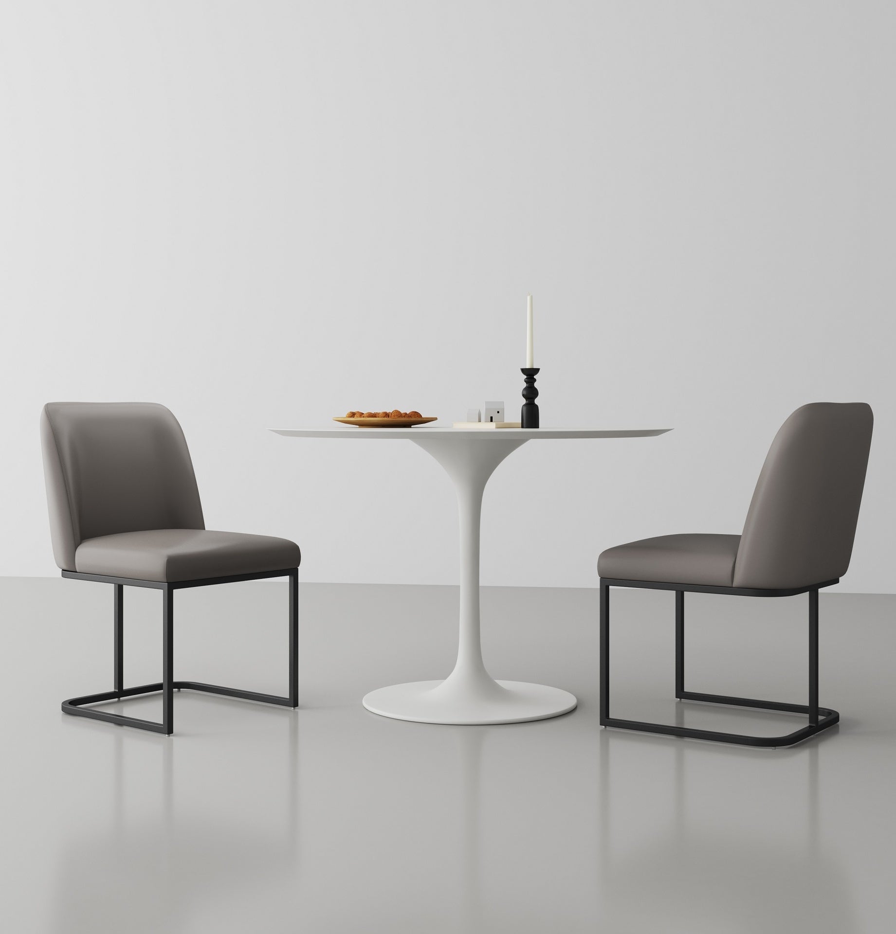 Dining Chair in Taupe