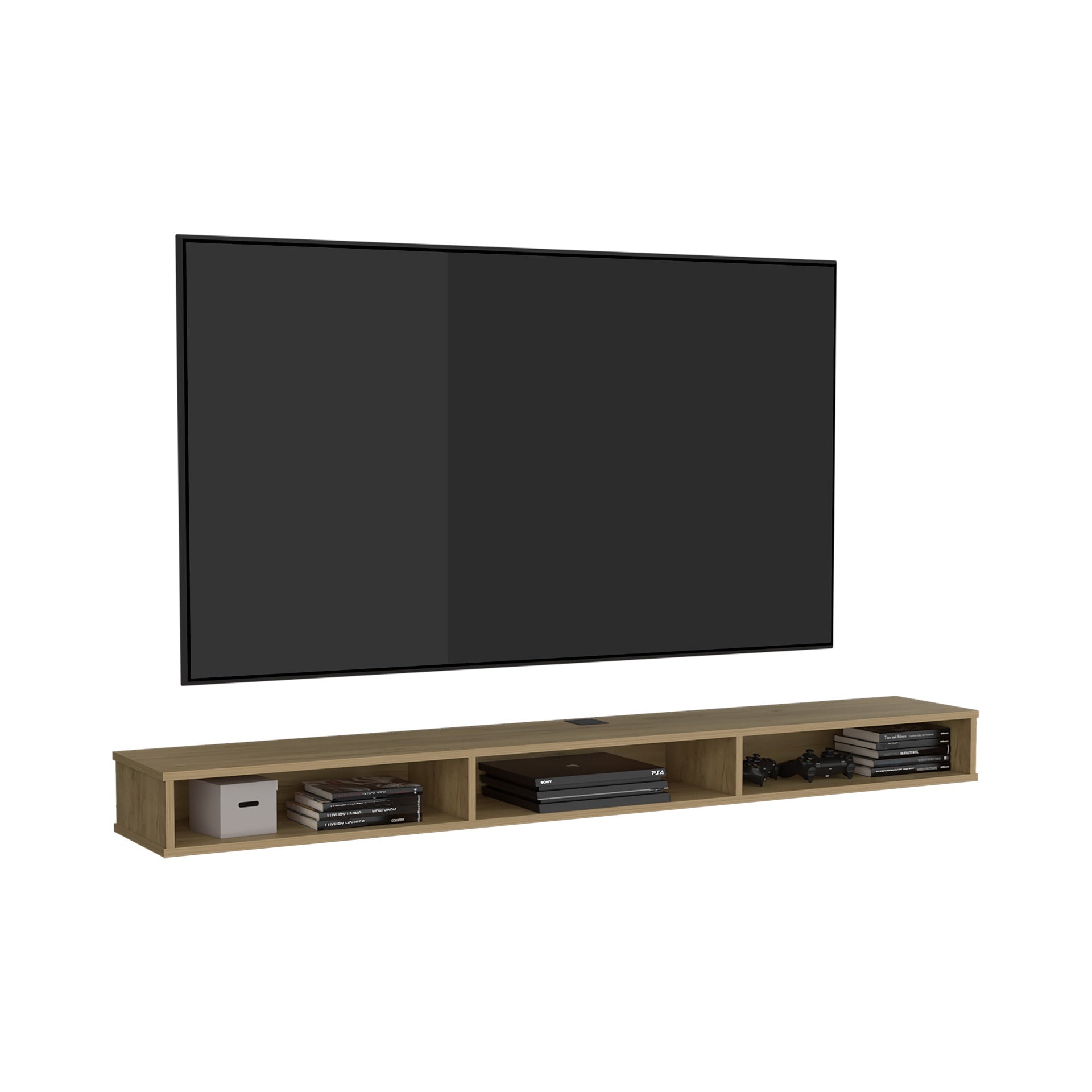 Tv Stand, 3 Shelves
