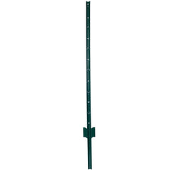 Fence Posts 4Feet - 10Pack, Heavy Duty Metal Fence Post with U-Channel, Steel Fence U-Post for Holding Garden Wire Fence, Corner Anchor Posts etc.