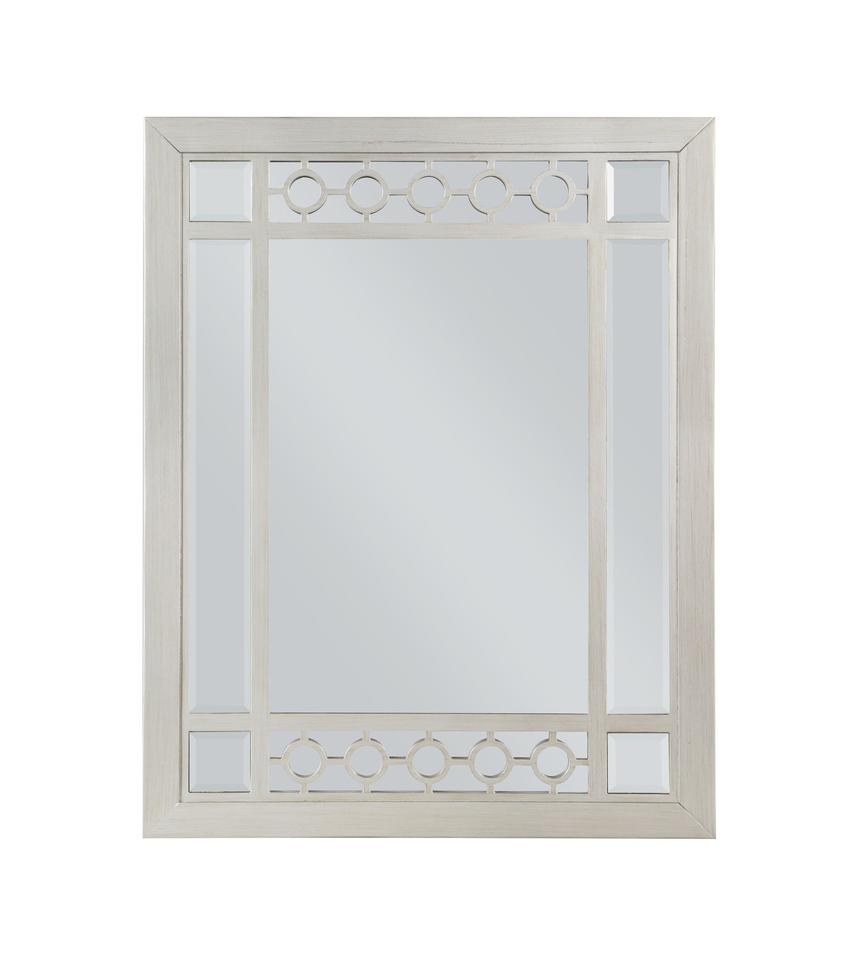 Varian Silver & Mirrored Finish Mirror