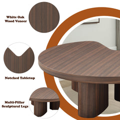Yoab Smoked Oak Coffee Table