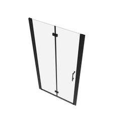 1 3/8" adjustment,universal pivot shower door, with 1/4" tempered glass finish 3072
