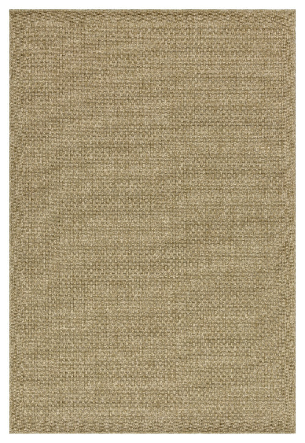 Earth GC_NTL1004 Jute/Jute 2 ft. 7 in. x 7 ft. 3 in. Indoor/Outdoor Area Rug