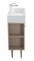 21.6" Vanity Base Only, Open Shelf on the Left, Green 24V06-21LVL-W1920P385633