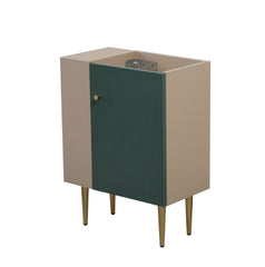 21.6" Vanity Base Only, Open Shelf on the Left, Green 24V06-21LVL-W1920P385633
