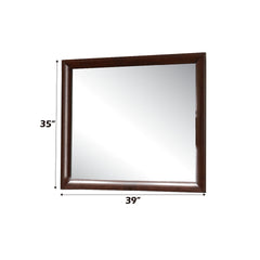 Ireland Espresso Finish Mirror