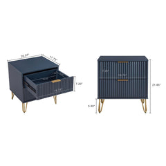 Nightstand in Midnight Blue