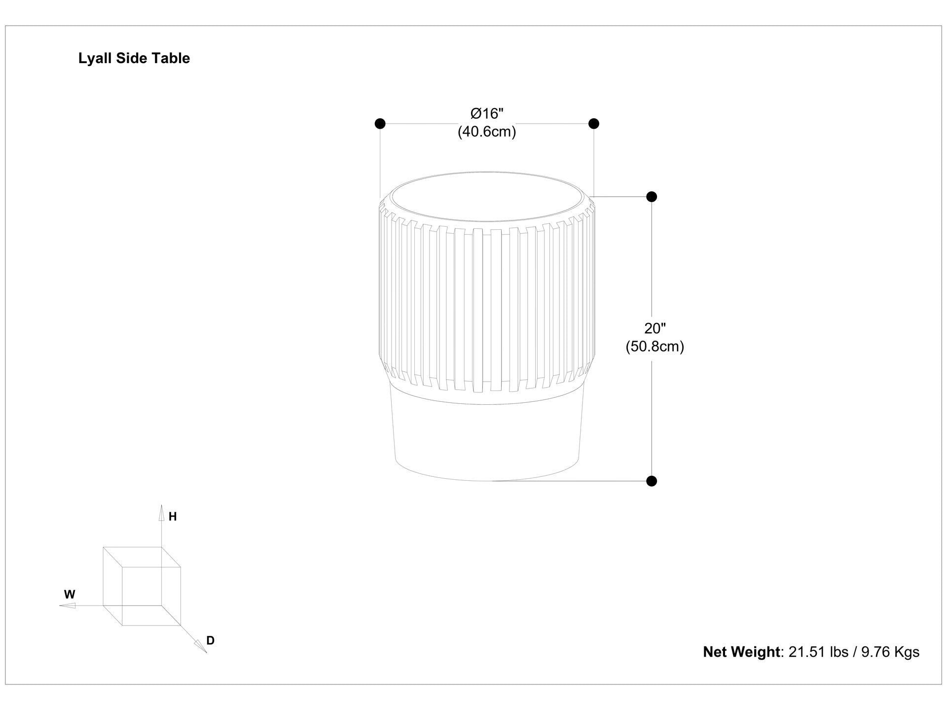 Lyall Side Table