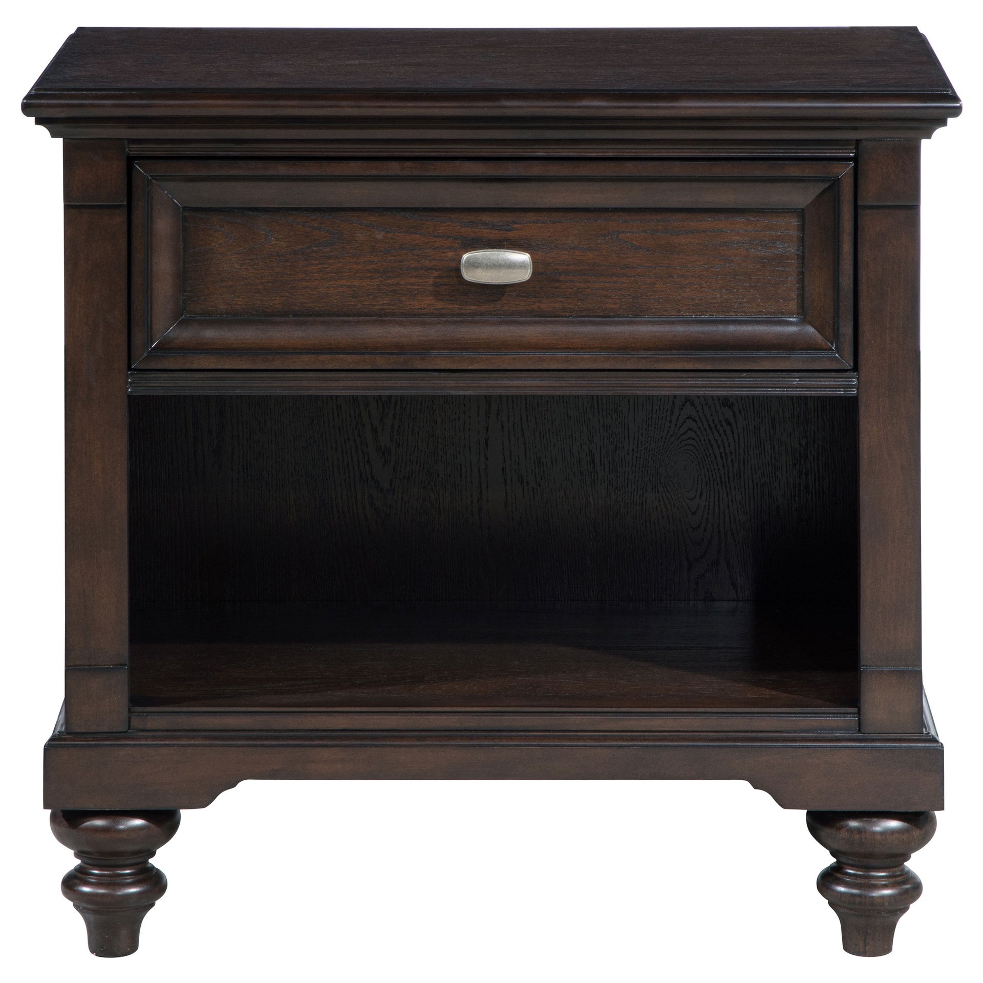 Berwick Dark Oak 1-drawer Nightstand