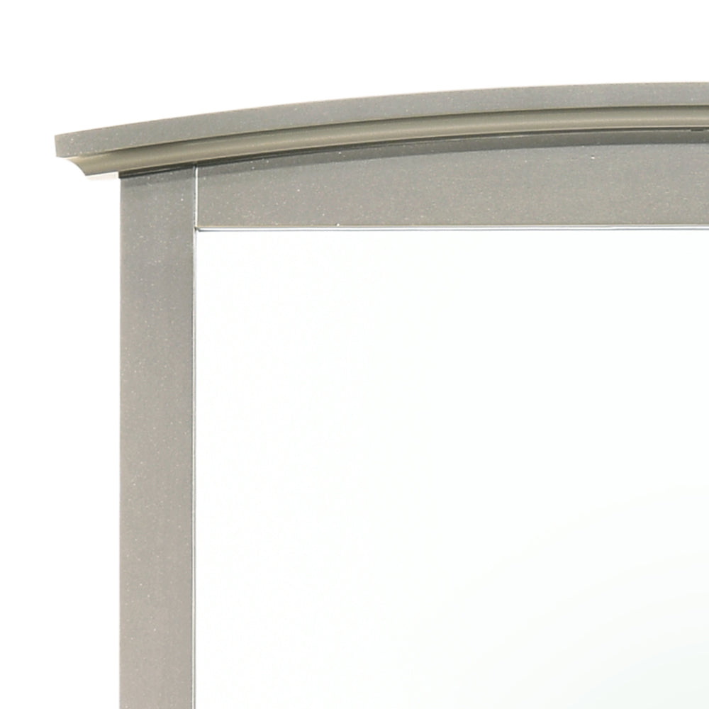 Elegant Silver Champagne Wall Mirror