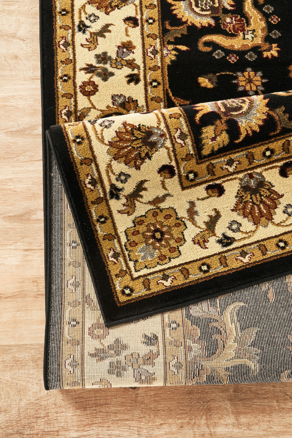 Classic GC_VIN5007 Black 2 ft. x 3 ft. Area Rug